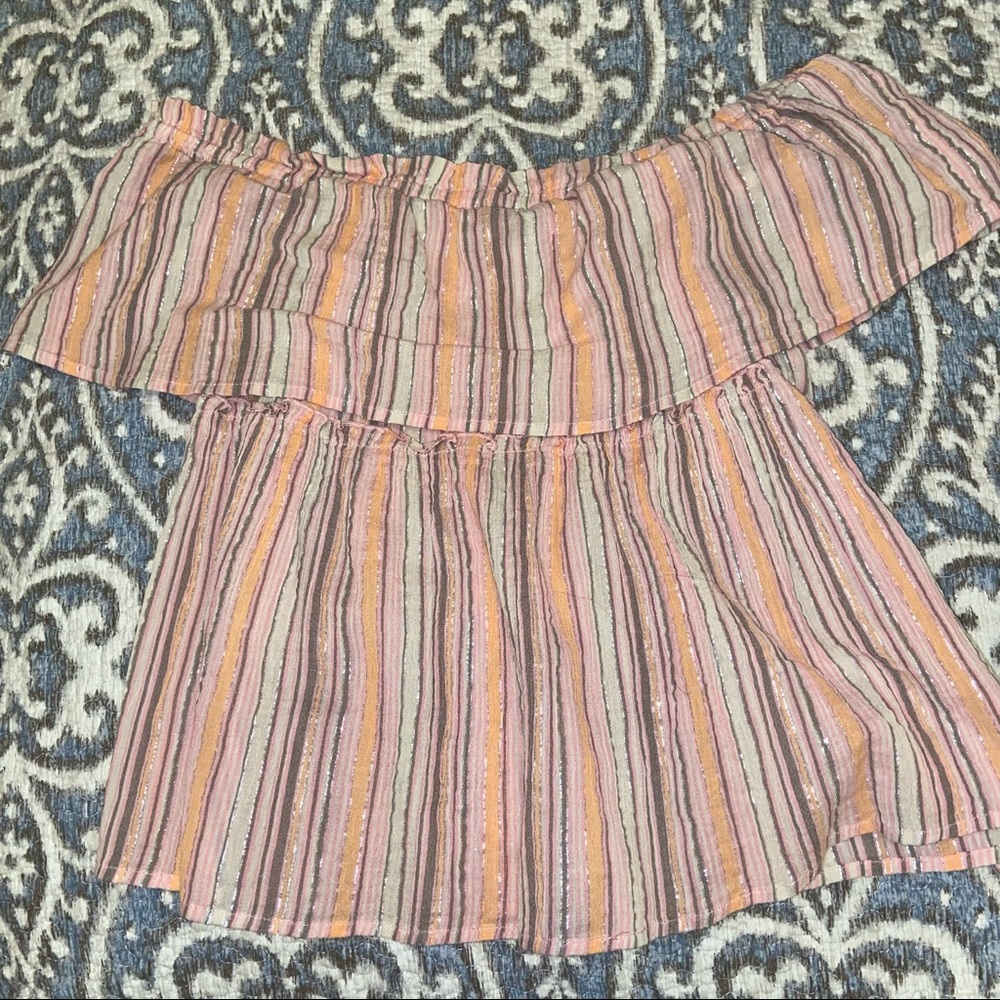Lucky brand off shoulder top